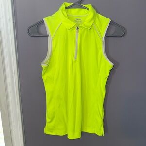 Slazenger Neon Yellow Golf Top